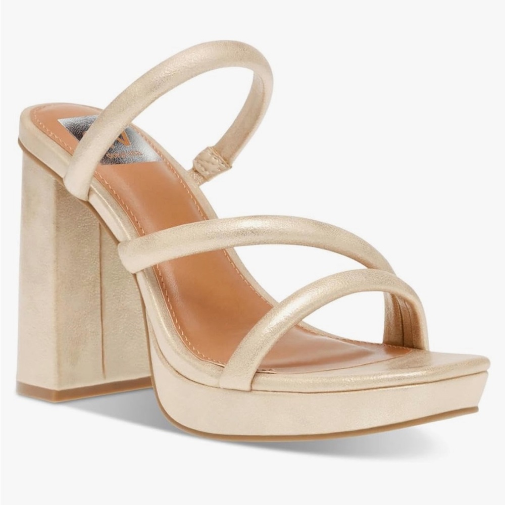 DV Dolce Vita Pyro Heeled Sandal Gold